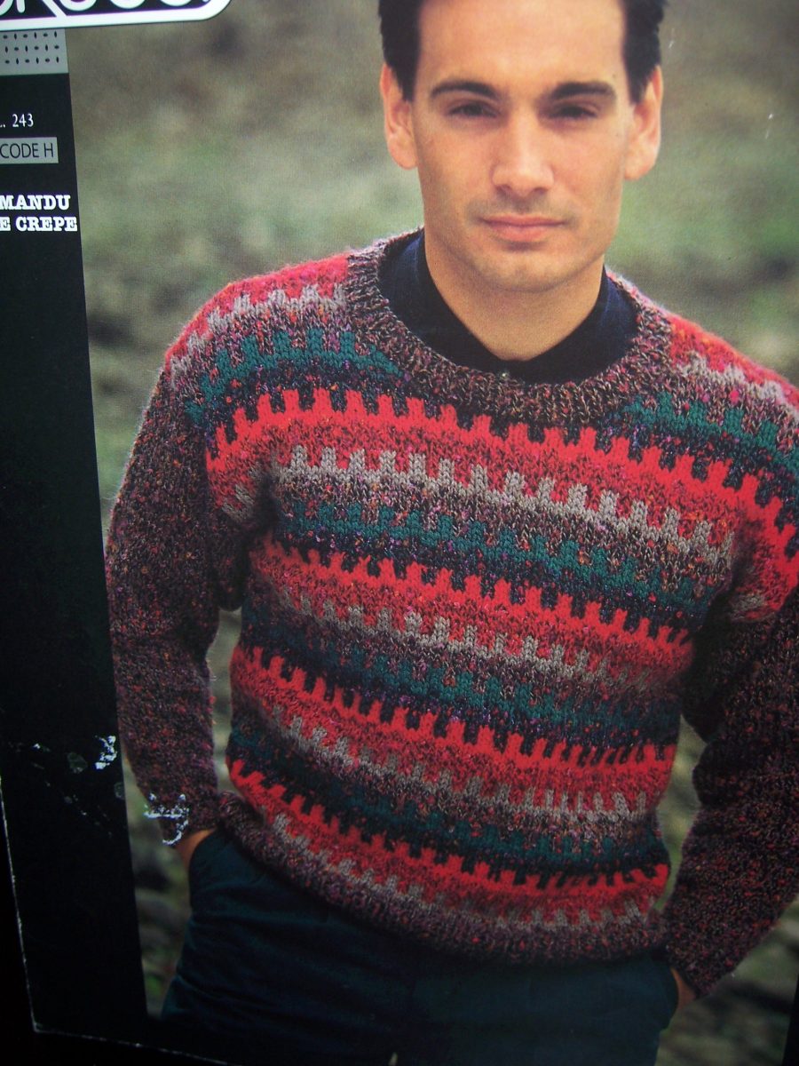 Men's Sweater Leaflet - 243 - Wool World